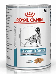 Royal Canin Veterinary Sensitivity Control консервы для собак при пищевой аллергии или непереносимости утка 420гр