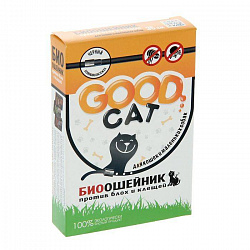 Ошейник  от блох Good Cat БИО для кошек