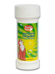 Великий Кот Мыльные пузыри с кошачьей мятой 45мл