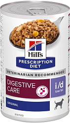 Hills Prescription Diet i/d Low Fat Digestive Care консервы для собак диетический при расстройствах пищеварения, с низким содержанием жира 360гр