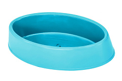 Купалка для птиц овальная 150мл бирюзовая Дарэлл 5049