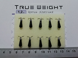Мормышка TW свинц. Чёртик Классика 1,2г 