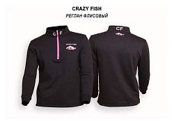 Джерси флис Crazy Fish Cotton р.M(46-48)