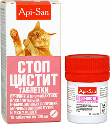СТОП-ЦИСТИТ для кошек (15таб)