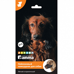 Намордник нейлон №4 400*65*110мм Gamma