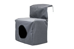 Гамак-домик для кошек на радиатор 44*40*56 см 90718