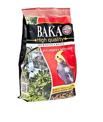 Вака High Quality кормовая смесь для попугаев средних 500гр