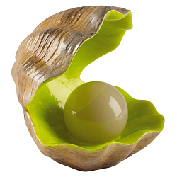 Грот Раковина-жемчужина декорация с GLO-эффектом 19276