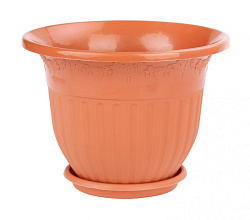 Горшок Лозанна 40л коричневый М7423