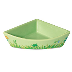 Миска керамика Triol угловая Полянка 45мл СВ17