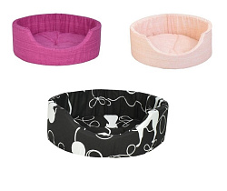 Лежанка ZooMoDa Круглая Средняя для животных №440