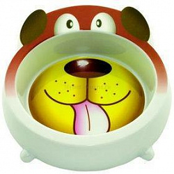 Миска меламин фигурная собака 450мл 1009