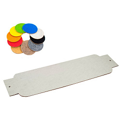 Когтеточка "Янь" ковролиновая подвесная 18*59см Дарэлл