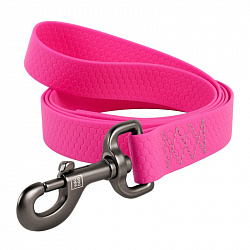 Поводок Коллар (Collar) Waferproof водостойкий (ширина 20мм, длина 183см) розовый