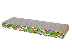 Когтеточка картон Уют прямоугольная малая 13*4*45см КГ02