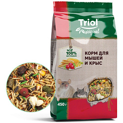 Triol Original корм для мышей и крыс 450гр