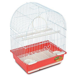 Клетка для птиц №1000 30*23*39см цветная