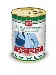 Solid Natura VET Gastrointestinal консервы для кошек с чувствительным пищеварением 340гр
