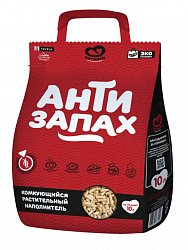 Питомец "Антизапах" комкующийся растительный наполнитель 10л