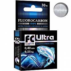 Леска AQUA FC Ultra Fluorocarbon 0,40мм 30m