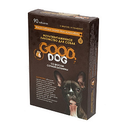 Мультивитаминное лакомство Good Dog 90т сочная баранина