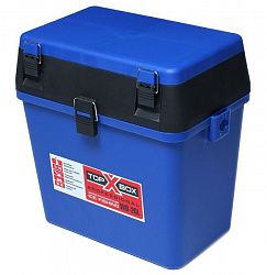 Ящик рыбака зимний TOP BOX WB-20L (40*25*38см) синий