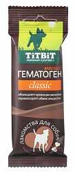 TiTBiT лакомство для собак гематоген Classic мясной 35гр