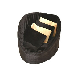 Лежанка ZooМoDa Флис с Четырьмя подушками Вид 2 для животных