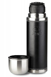 Термос Арктика в кожаной оплетке, КМФ, 1000 мл, 108-1000