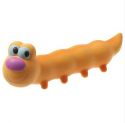 Игрушка для собак латекс Гусеница 19см L-415