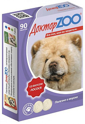Доктор ZOO № 90 для собак лосось 