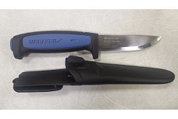 Нож Morakniv Pro S, углеродистая сталь, резиновая ручка с синей вставкой