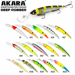 Воблер Akara Deep Robber 120F 19гр (2/3 oz 4,7 in) A61