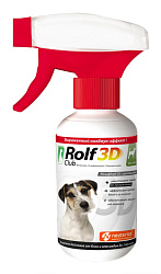 RolfClub 3D для собак спрей от блох 200мл