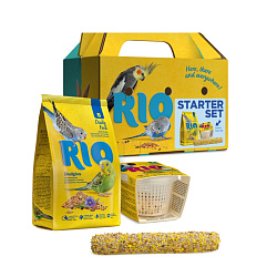 RIO Стартовый набор для владельца волнистого попугайчика 560гр