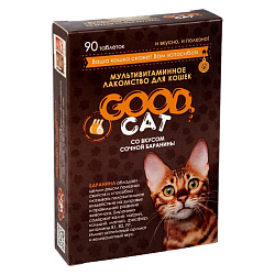 Мультивитаминное лакомство Good Cat 90т сочная баранина