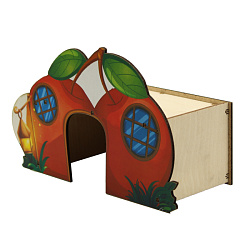 Дом для грызунов Сказочный "ВИШЕНКИ" размер М Petto