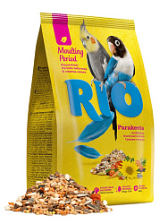RIO Корм для попугаев средних В период линьки 1кг