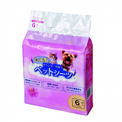 Пеленки впитывающие для животных HAKASE AREKKUSU ароматизированные 33*45 6шт 