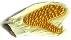 Щетка Каскад рукавица массажная с антистатическим эффектом