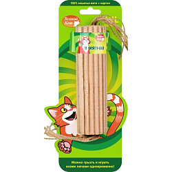 Игрушка для кошек Великий Кот Рулетик мятный из картона