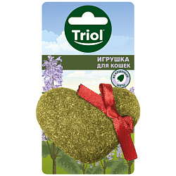 Игрушка для кошек из прессованной мяты Сердечко 45мм Triol