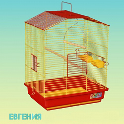 Клетка для птиц  Евгения 4 большой поддон