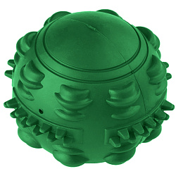 Игрушка для собак Mr.Kranch Мяч 8 см зеленый с ароматом курицы 