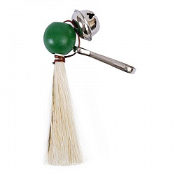 Игрушка для птиц Кисточка с бубенчиком малая 523