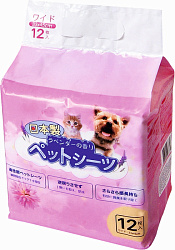 Пеленки впитывающие для животных HAKASE AREKKUSU ароматизированные 33*45 12шт