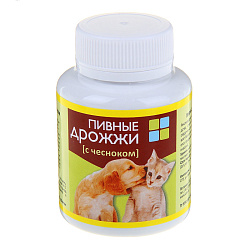 Дрожжи пивные 80таб с чесноком