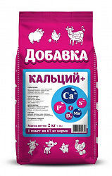 ПроКорм Добавка Кальций плюс 2 кг