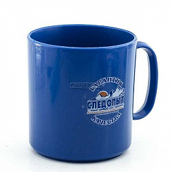 Кружка "Следопыт"пластик. d8см,350 мл,арт.PF-CWS-P60