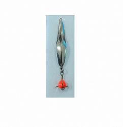 Блесна зимняя Пирс Змейка с чёр. Снеток малая 3,7гр. Н